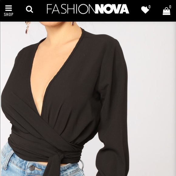 Fashion Nova Tops - Little White Lies Top